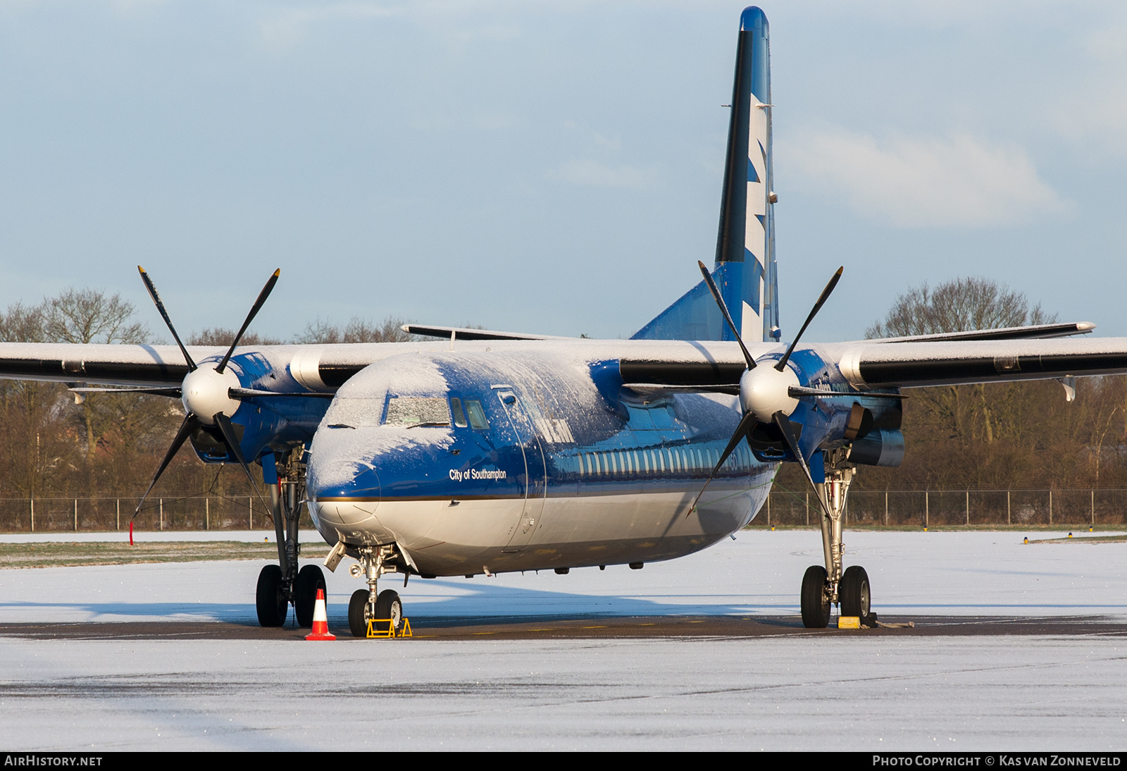 Aircraft Photo of OO-VLE | Fokker 50 | VLM Airlines | AirHistory.net #512409