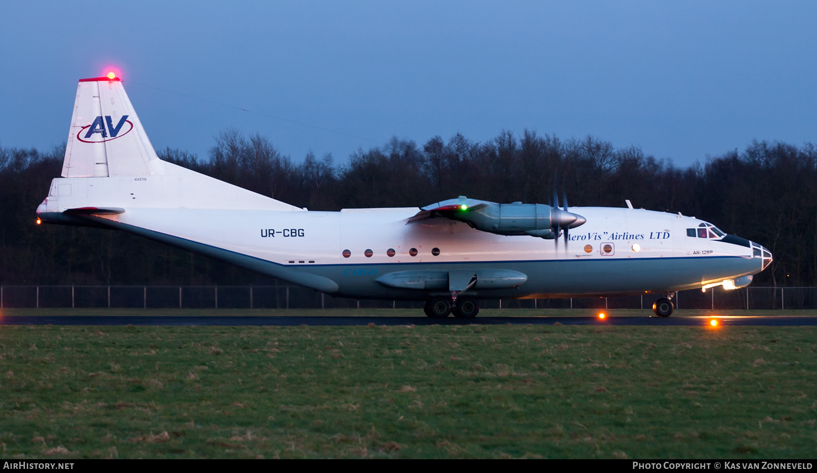 Aircraft Photo of UR-CBG | Antonov An-12BP | AeroVis Airlines | AirHistory.net #512411