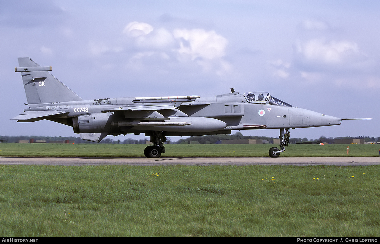 Aircraft Photo of XX748 | Sepecat Jaguar GR3A | UK - Air Force | AirHistory.net #512422