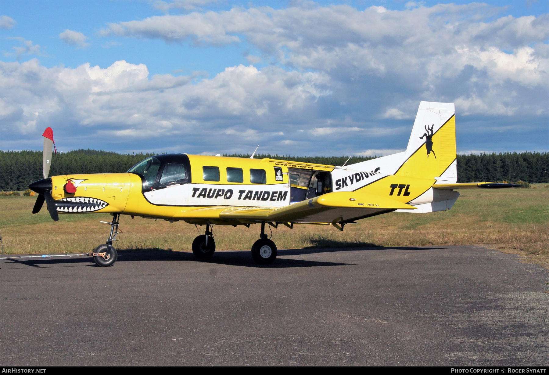 Aircraft Photo of ZK-TTL | Pacific Aerospace P-750XSTOL (750XL) | Taupo Tandem Skydiving | AirHistory.net #512440