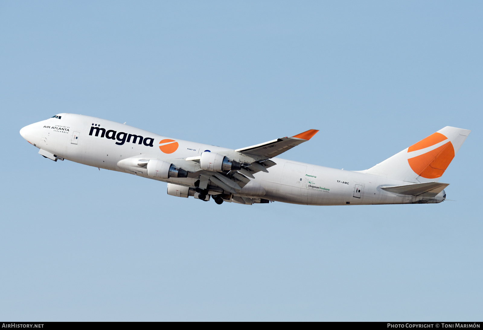 Aircraft Photo of TF-AMC | Boeing 747-412F/SCD | Magma Aviation | AirHistory.net #512448