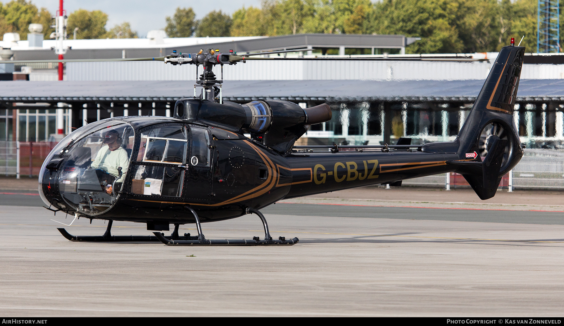 Aircraft Photo of G-CBJZ | Aerospatiale SA-341D Gazelle HT3 | AirHistory.net #512455