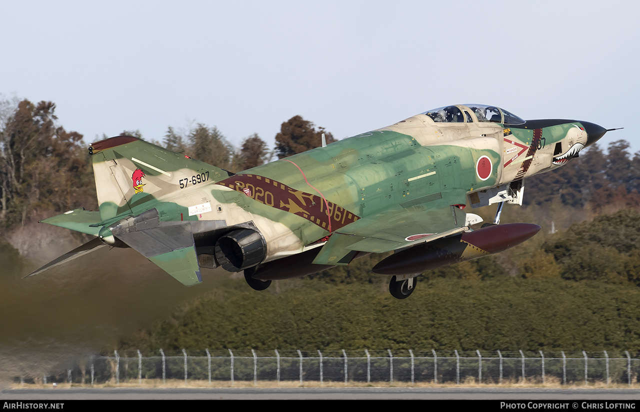 Aircraft Photo of 57-6907 | McDonnell Douglas RF-4EJ Kai Phantom II | Japan - Air Force | AirHistory.net #512463