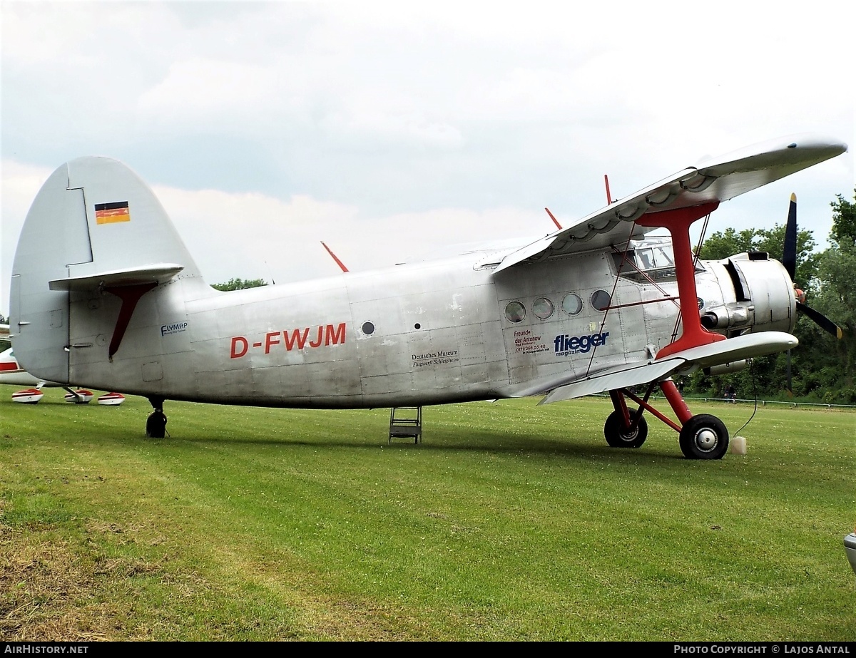Aircraft Photo of D-FWJM | Antonov An-2TD | Freunde der Antonov | AirHistory.net #512470