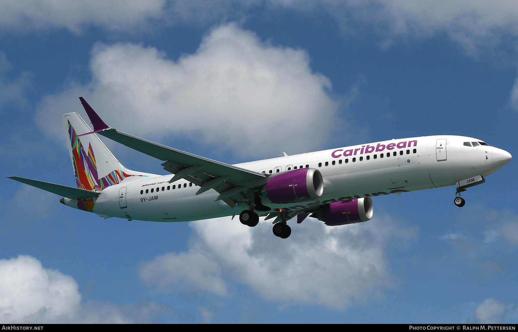 Aircraft Photo of 9Y-JAM | Boeing 737-8 Max 8 | Caribbean Airlines | AirHistory.net #512477