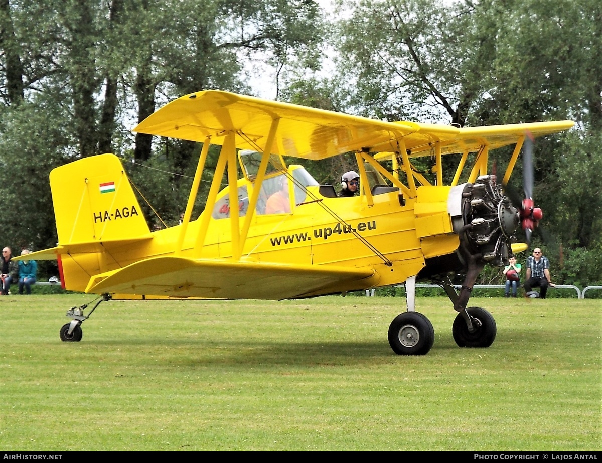 Aircraft Photo of HA-AGA | Grumman G-164B Ag-Cat | AirHistory.net #512483