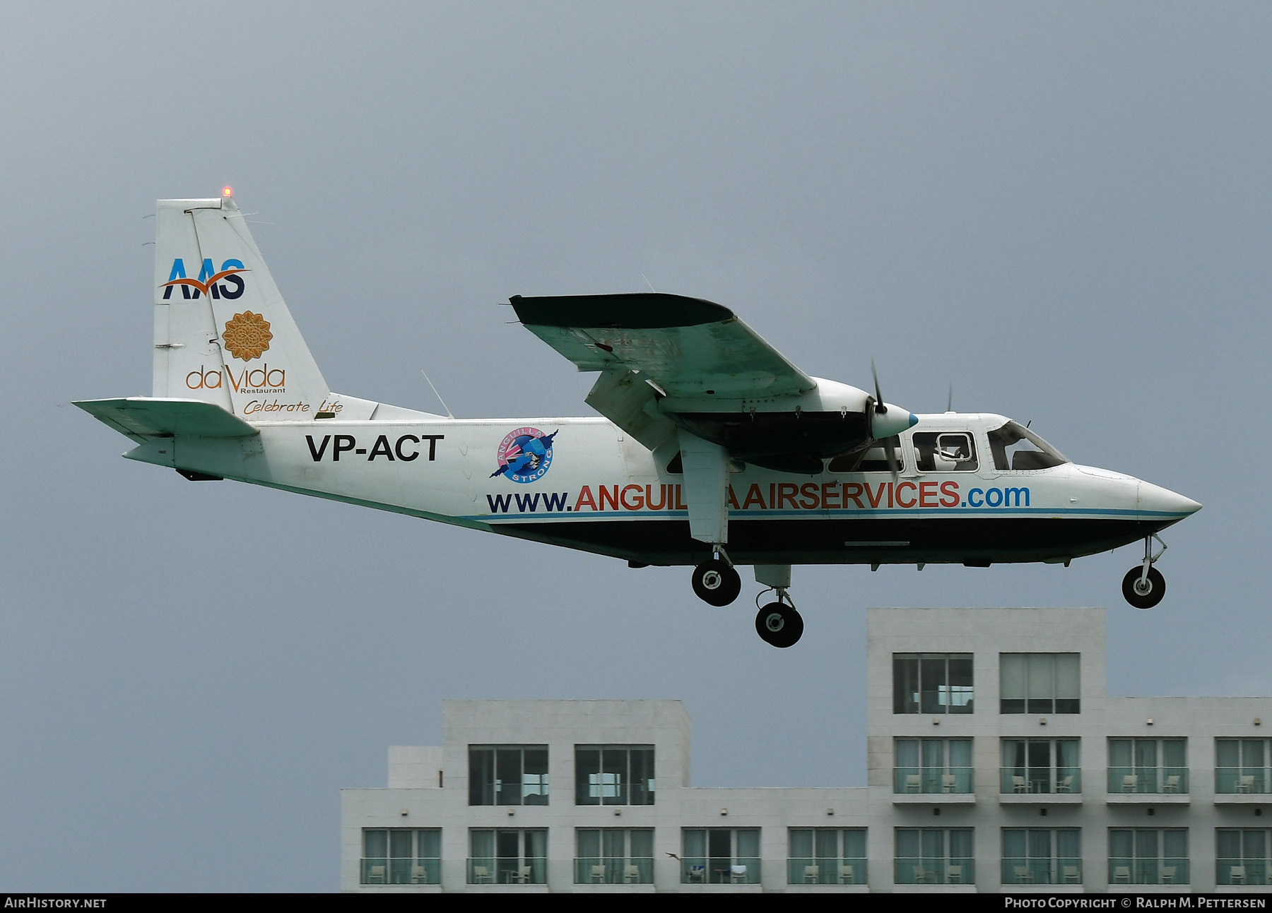 Aircraft Photo of VP-ACT | Britten-Norman BN-2B-20 Islander | Anguilla Air Services | AirHistory.net #512488