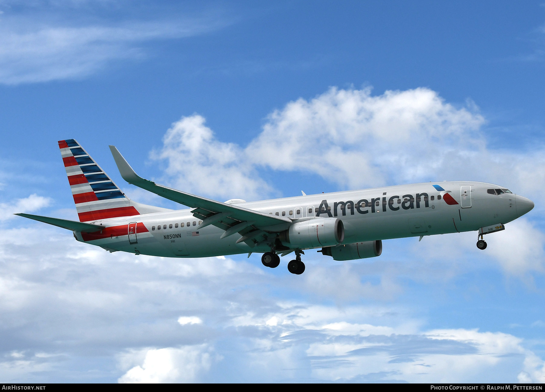 Aircraft Photo of N850NN | Boeing 737-823 | American Airlines | AirHistory.net #512500