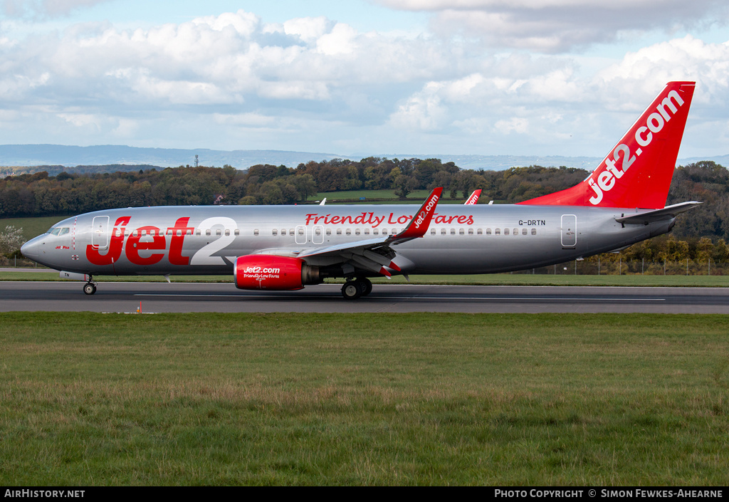 Aircraft Photo of G-DRTN | Boeing 737-86N | Jet2 | AirHistory.net #512530