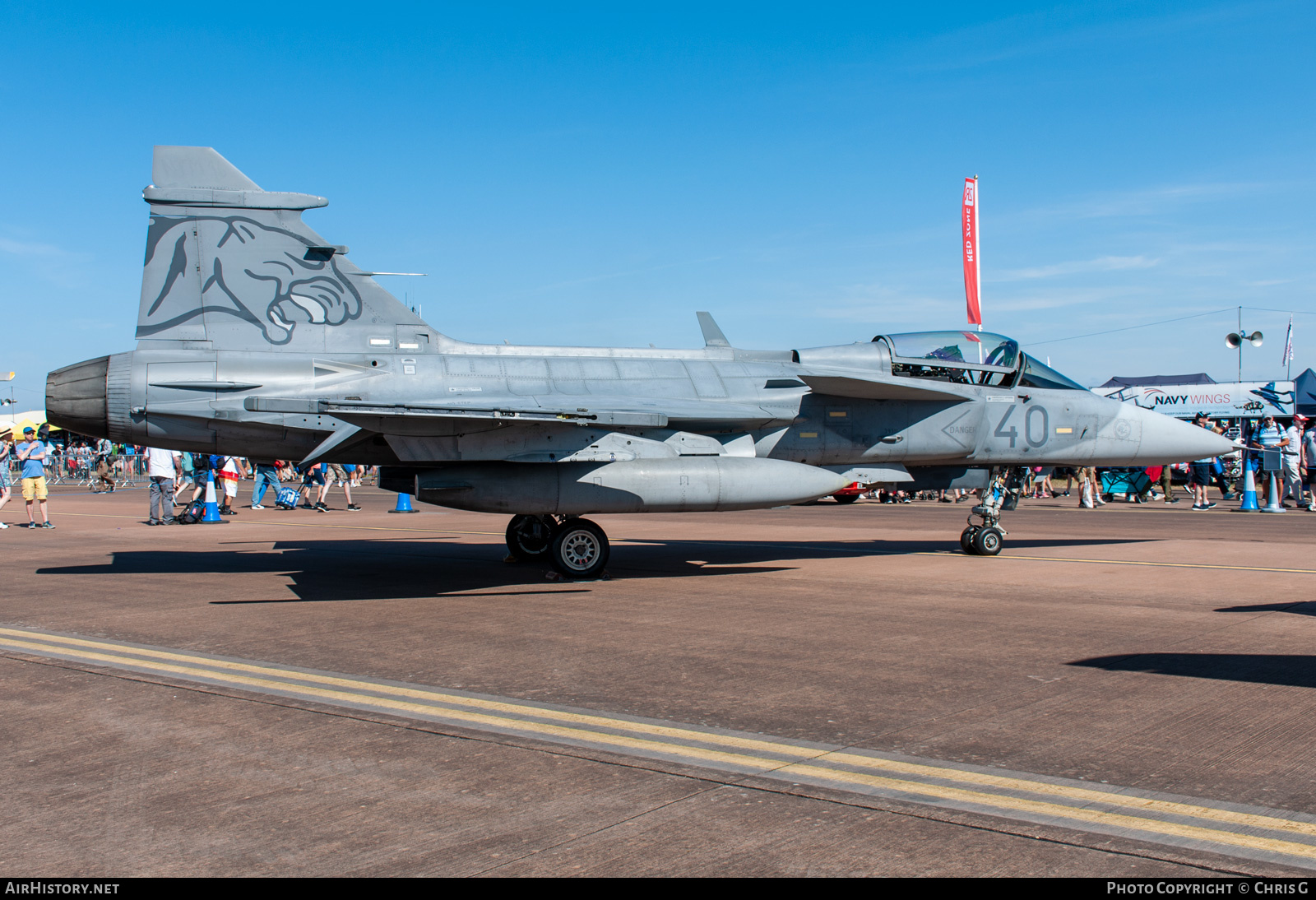 Aircraft Photo of 40 | Saab JAS 39C Gripen | Hungary - Air Force | AirHistory.net #512548