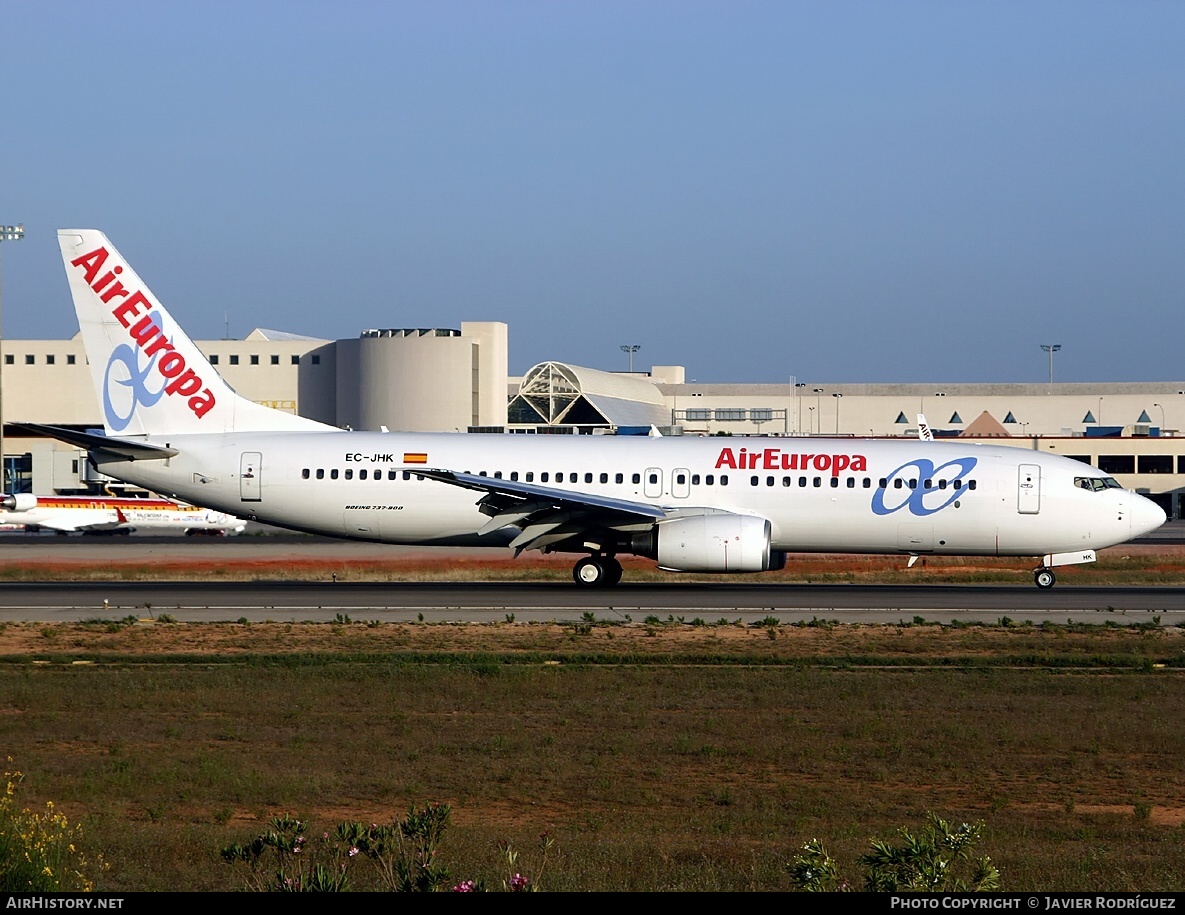 Aircraft Photo of EC-JHK | Boeing 737-85P | Air Europa | AirHistory.net #512557