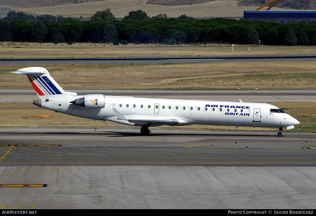 Aircraft Photo of F-GRZJ | Bombardier CRJ-702 (CL-600-2C10) | Air France | AirHistory.net #512558