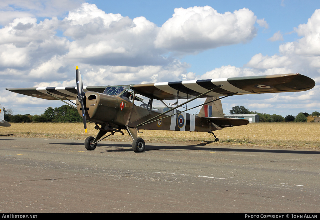 Aircraft Photo of G-AMVD / TJ652 | Auster 5 Alpha | UK - Air Force | AirHistory.net #512570