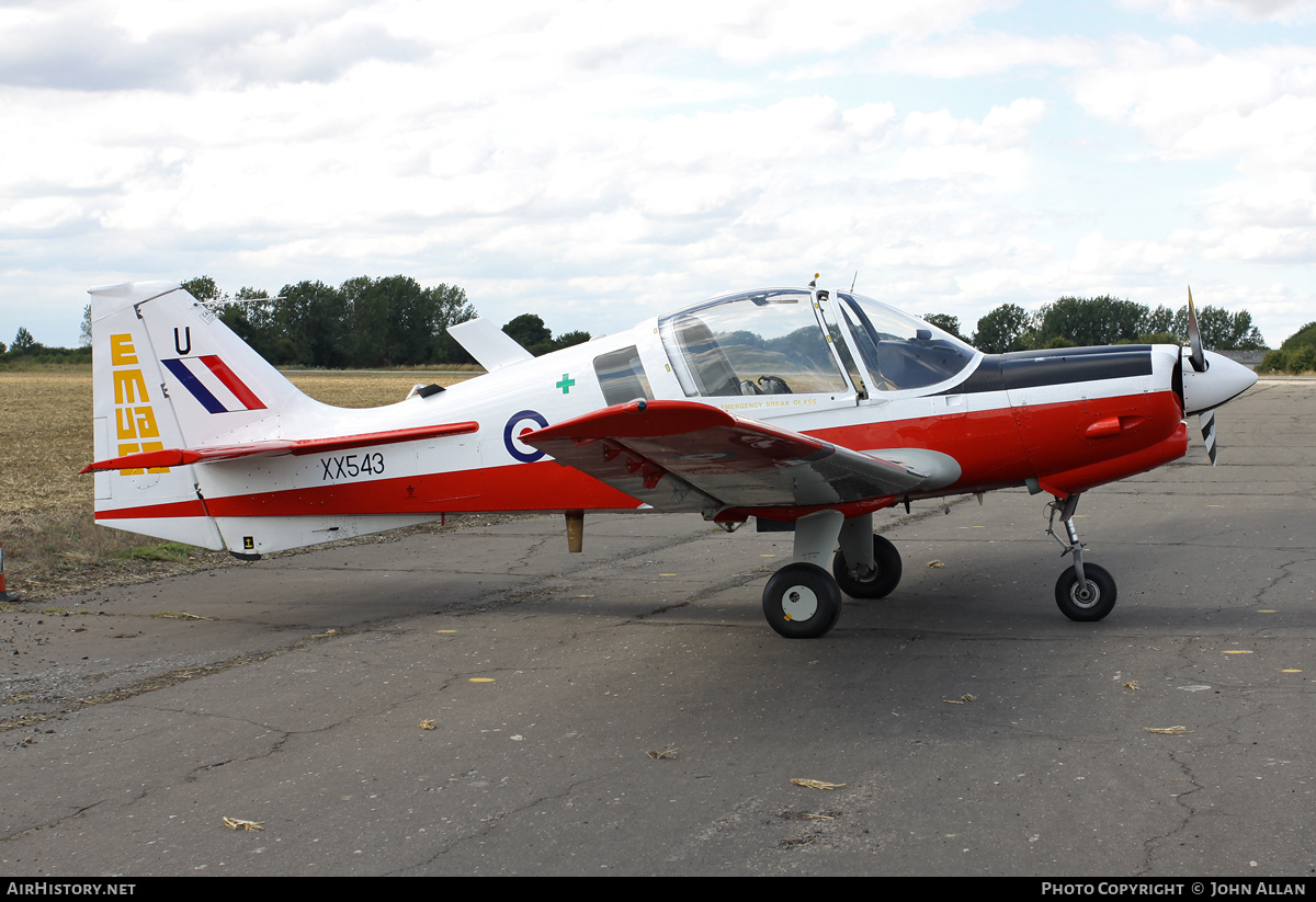 Aircraft Photo of G-CBAB / XX543 | Scottish Aviation Bulldog T1 | UK - Air Force | AirHistory.net #512577