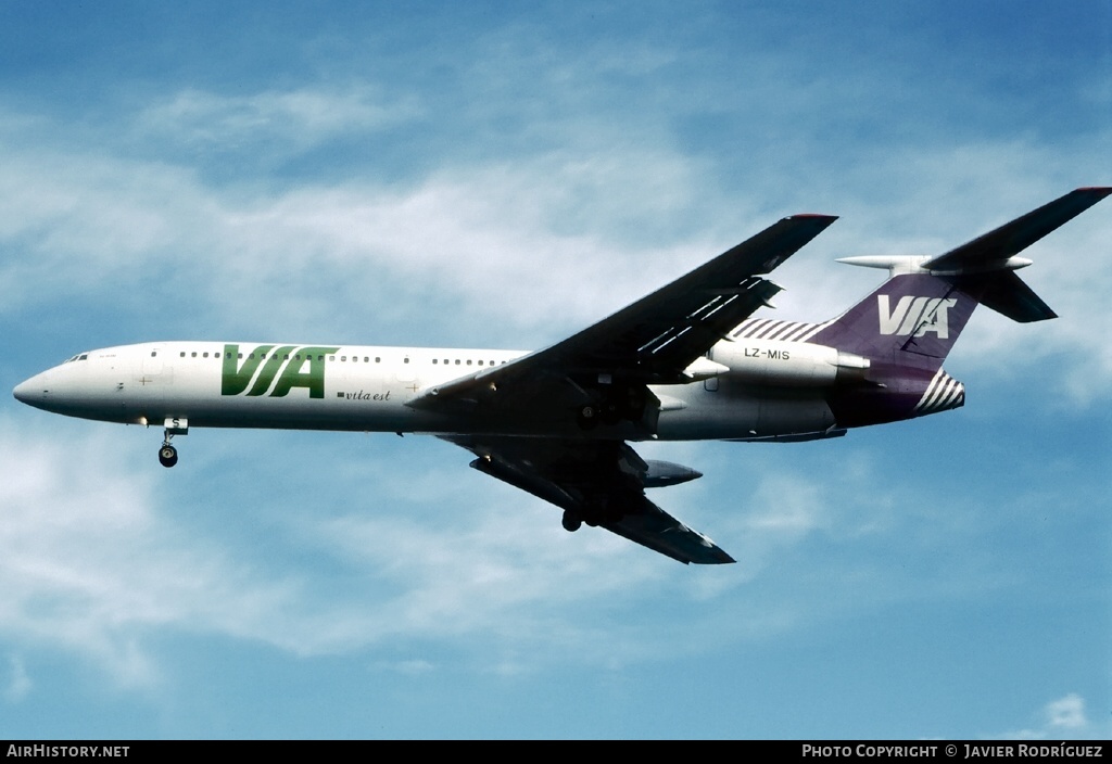 Aircraft Photo of LZ-MIS | Tupolev Tu-154M | VIA - Air VIA Bulgarian Airways | AirHistory.net #512598