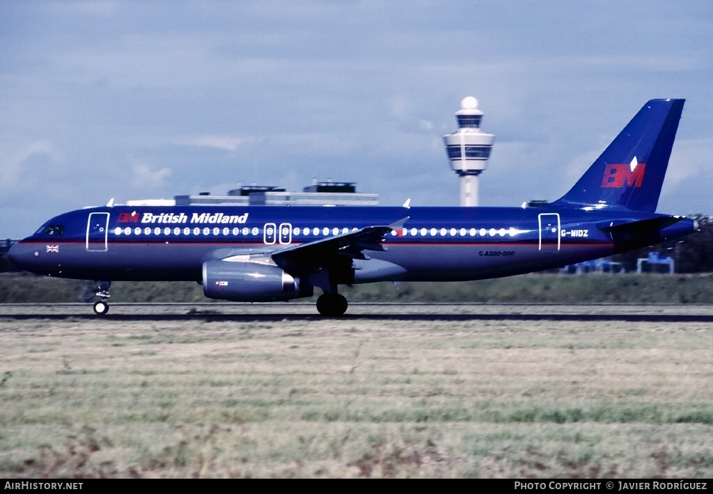 Aircraft Photo of G-MIDZ | Airbus A320-232 | British Midland Airways - BMA | AirHistory.net #512612