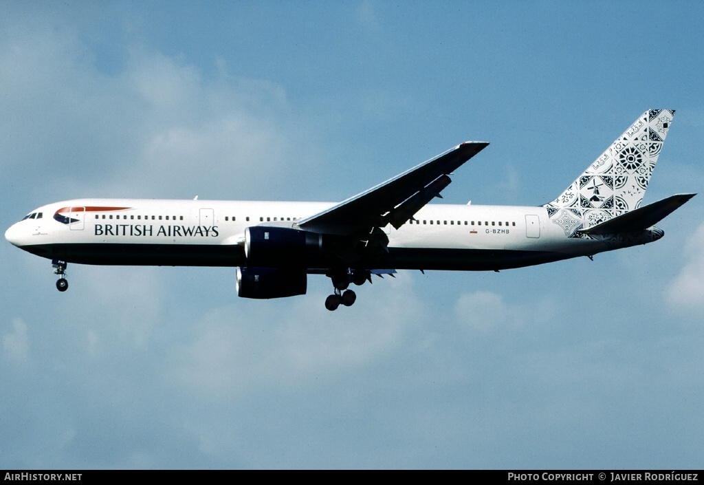 Aircraft Photo of G-BZHB | Boeing 767-336/ER | British Airways | AirHistory.net #512617