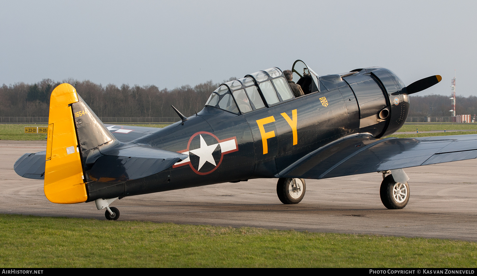 Aircraft Photo of N13FY / 16544 | North American AT-6A Texan | USA - Air Force | AirHistory.net #512621