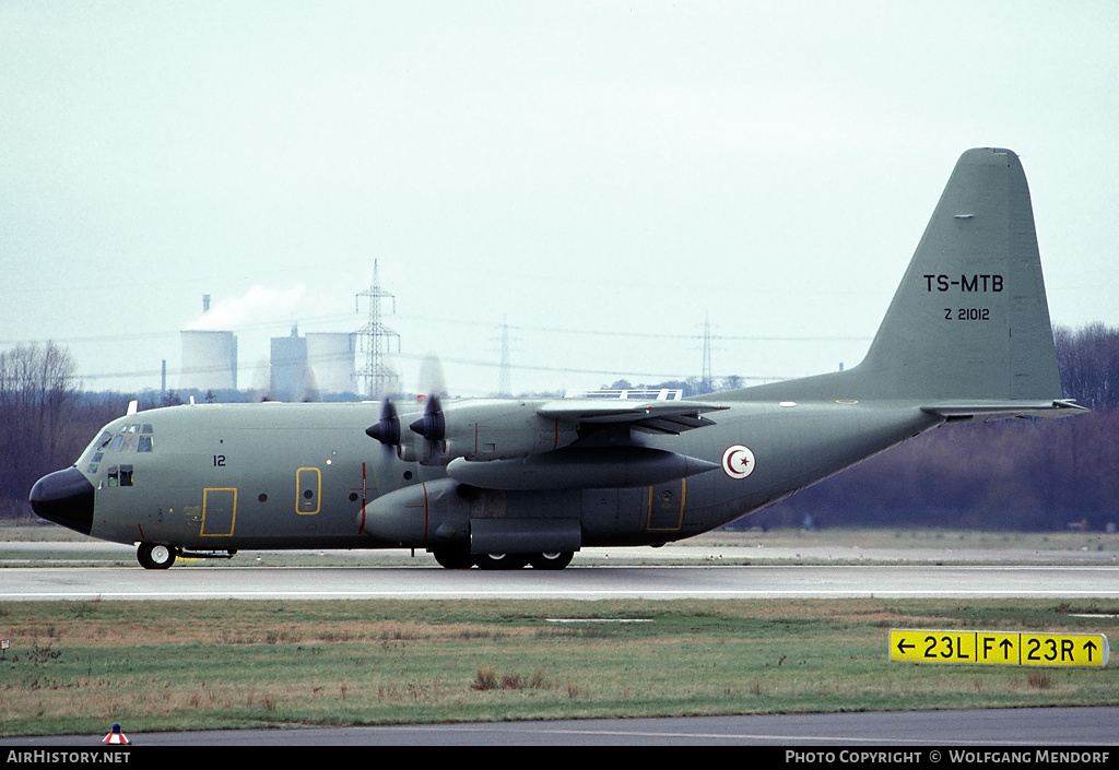 Aircraft Photo of Z21012 / TS-MTB | Lockheed C-130H Hercules | Tunisia - Air Force | AirHistory.net #512637