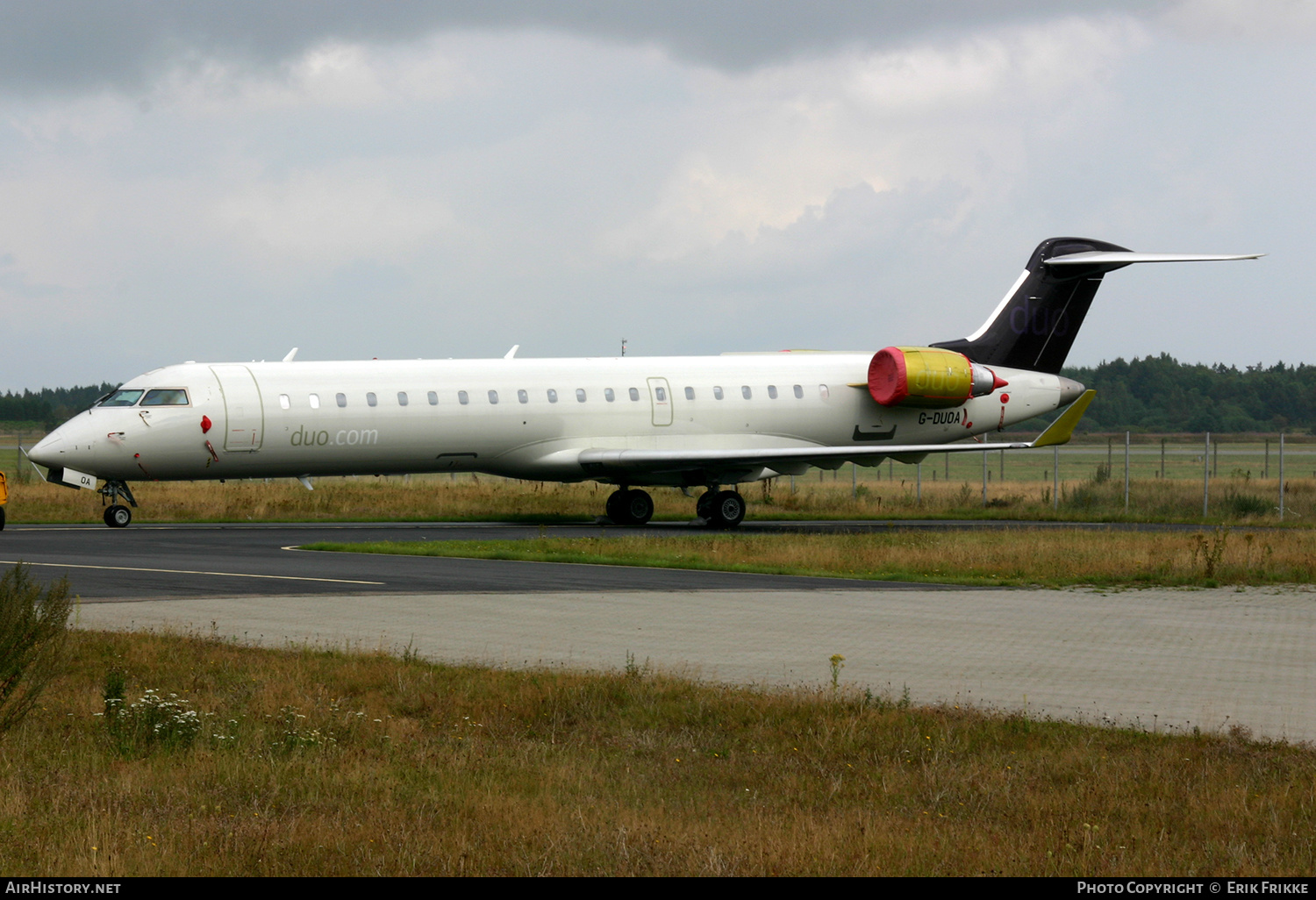 Aircraft Photo of G-DUOA | Bombardier CRJ-701ER (CL-600-2C10) | Duo Airways | AirHistory.net #512639