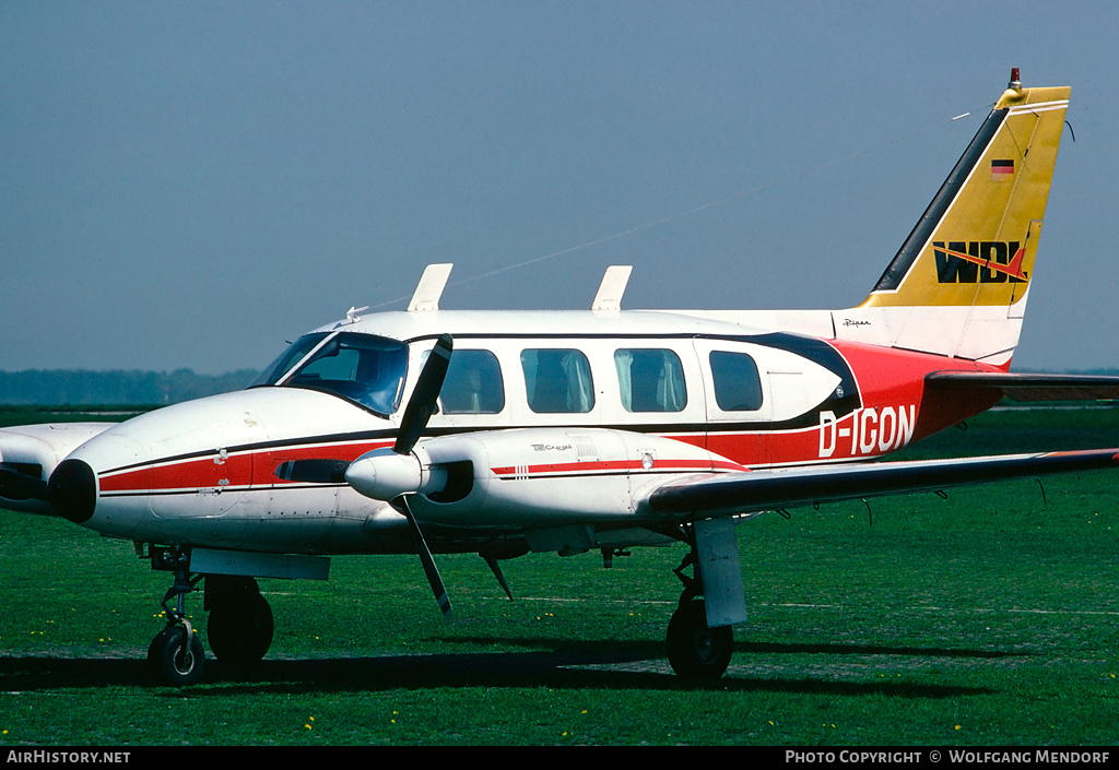 Aircraft Photo of D-IGON | Piper PA-31-310 Navajo | WDL Flugdienst | AirHistory.net #512649