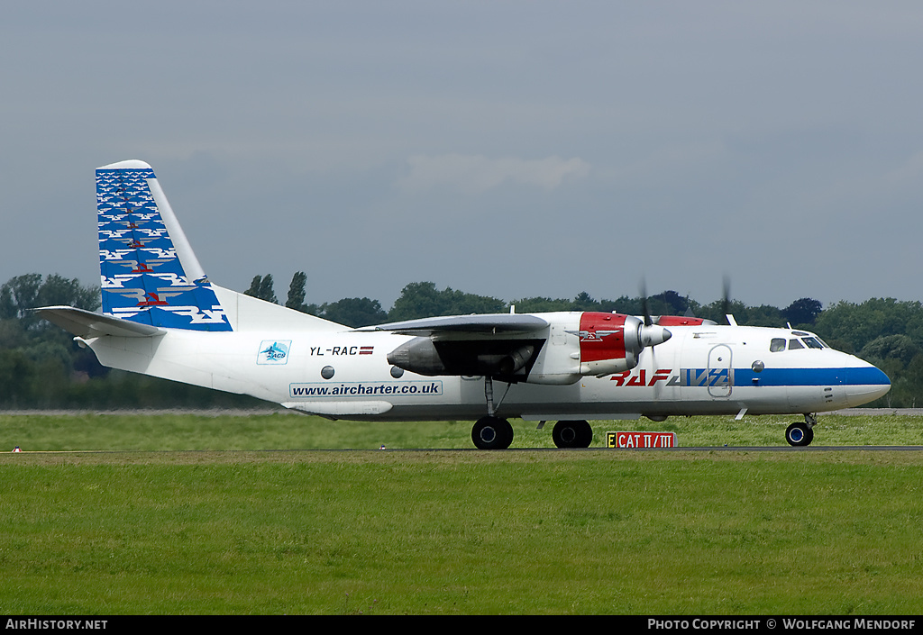 Aircraft Photo of YL-RAC | Antonov An-26 | RAF-Avia Airlines | AirHistory.net #512654