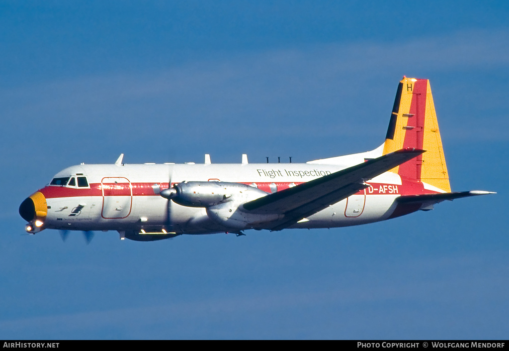 Aircraft Photo of D-AFSH | Hawker Siddeley HS-748 Srs2/244 | DFS - Deutsche Flugsicherung | AirHistory.net #512666