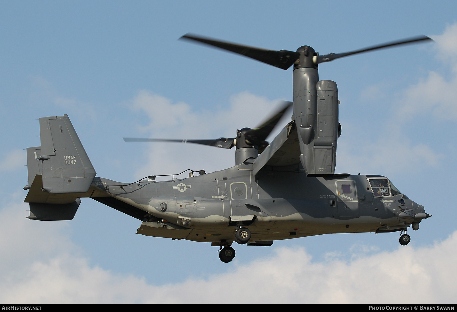 Aircraft Photo of 08-0047 | Bell-Boeing CV-22B Osprey | USA - Air Force | AirHistory.net #512669