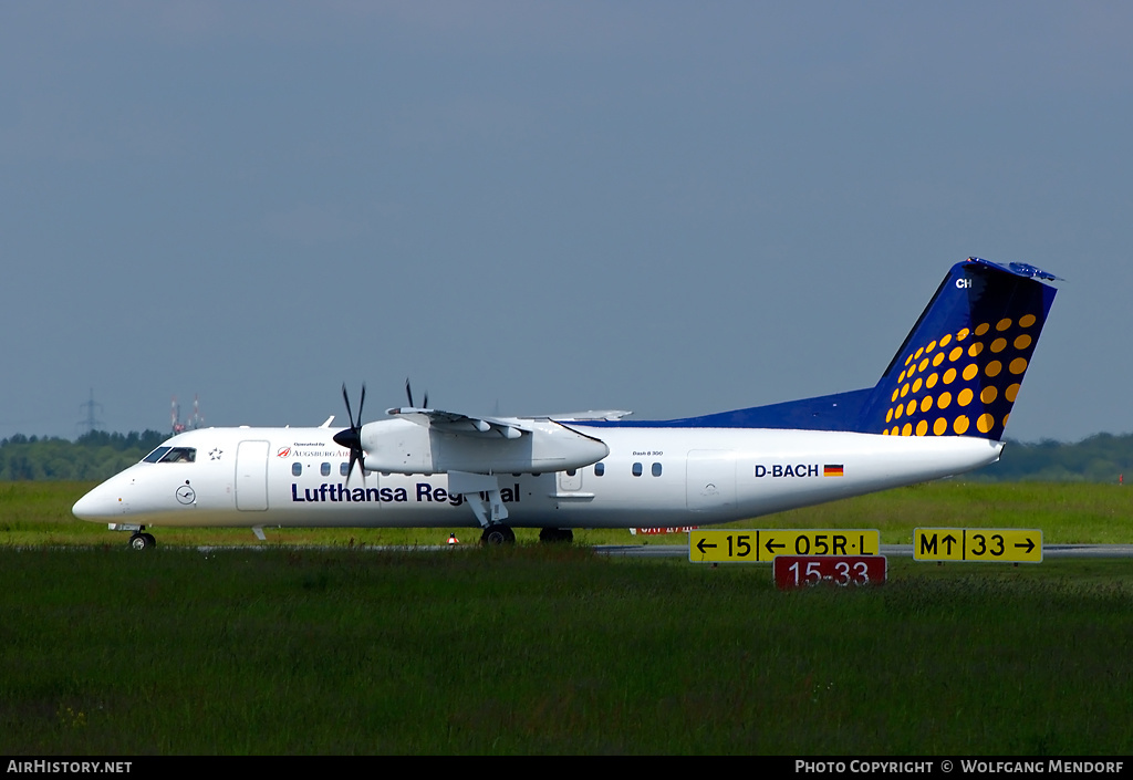 Aircraft Photo of D-BACH | De Havilland Canada DHC-8-314 Dash 8 | Lufthansa Regional | AirHistory.net #512670