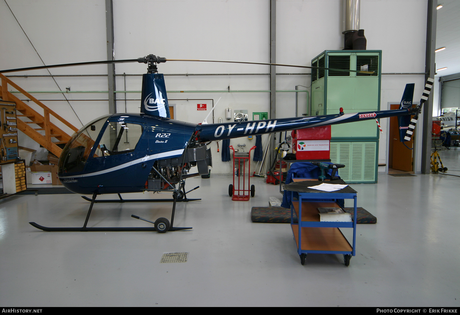 Aircraft Photo of OY-HPH | Robinson R-22 Beta II | BAC - Billund Air Center | AirHistory.net #512679