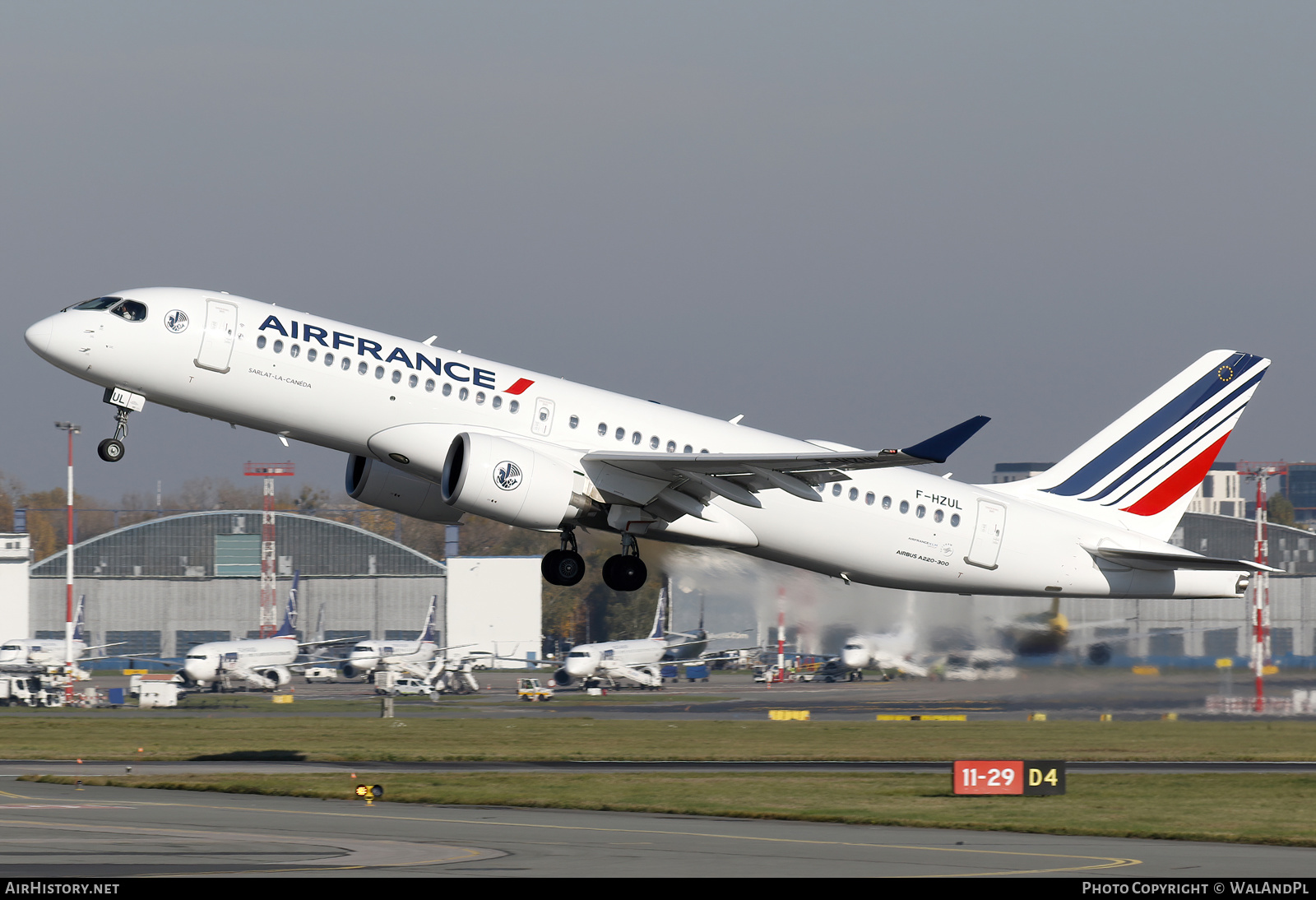 Aircraft Photo of F-HZUL | Airbus A220-371 (BD-500-1A11) | Air France | AirHistory.net #512680