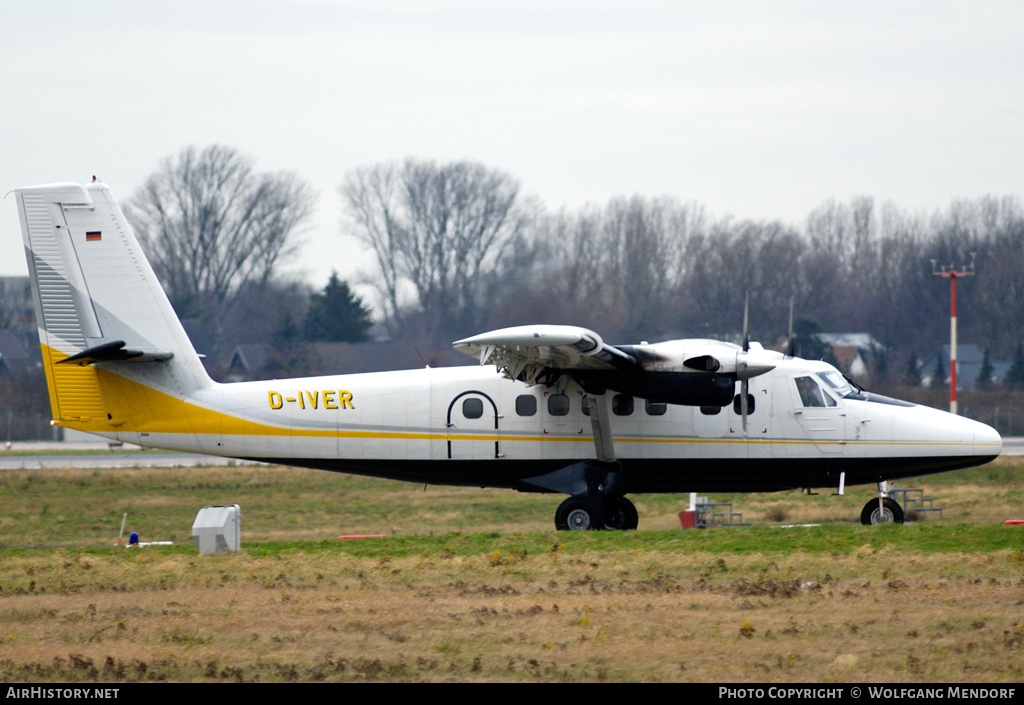 Aircraft Photo of D-IVER | De Havilland Canada DHC-6-300 Twin Otter | Businesswings | AirHistory.net #512682