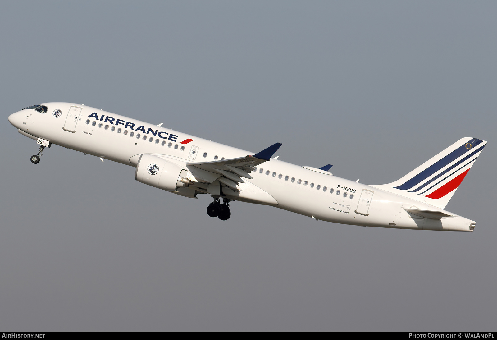 Aircraft Photo of F-HZUG | Airbus A220-371 (BD-500-1A11) | Air France | AirHistory.net #512683