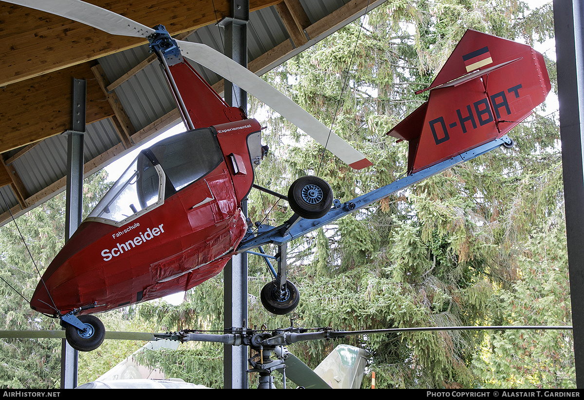 Aircraft Photo of D-HBAT | Schneider Sch-2 Fledermaus | AirHistory.net #512700