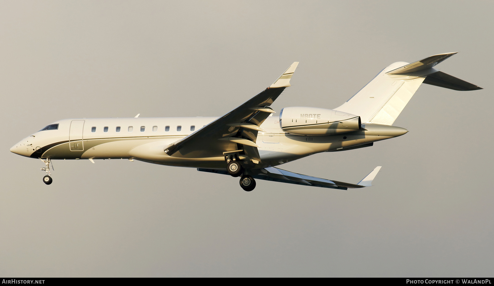 Aircraft Photo of N80TE | Bombardier Global 6000 (BD-700-1A10) | AirHistory.net #512718