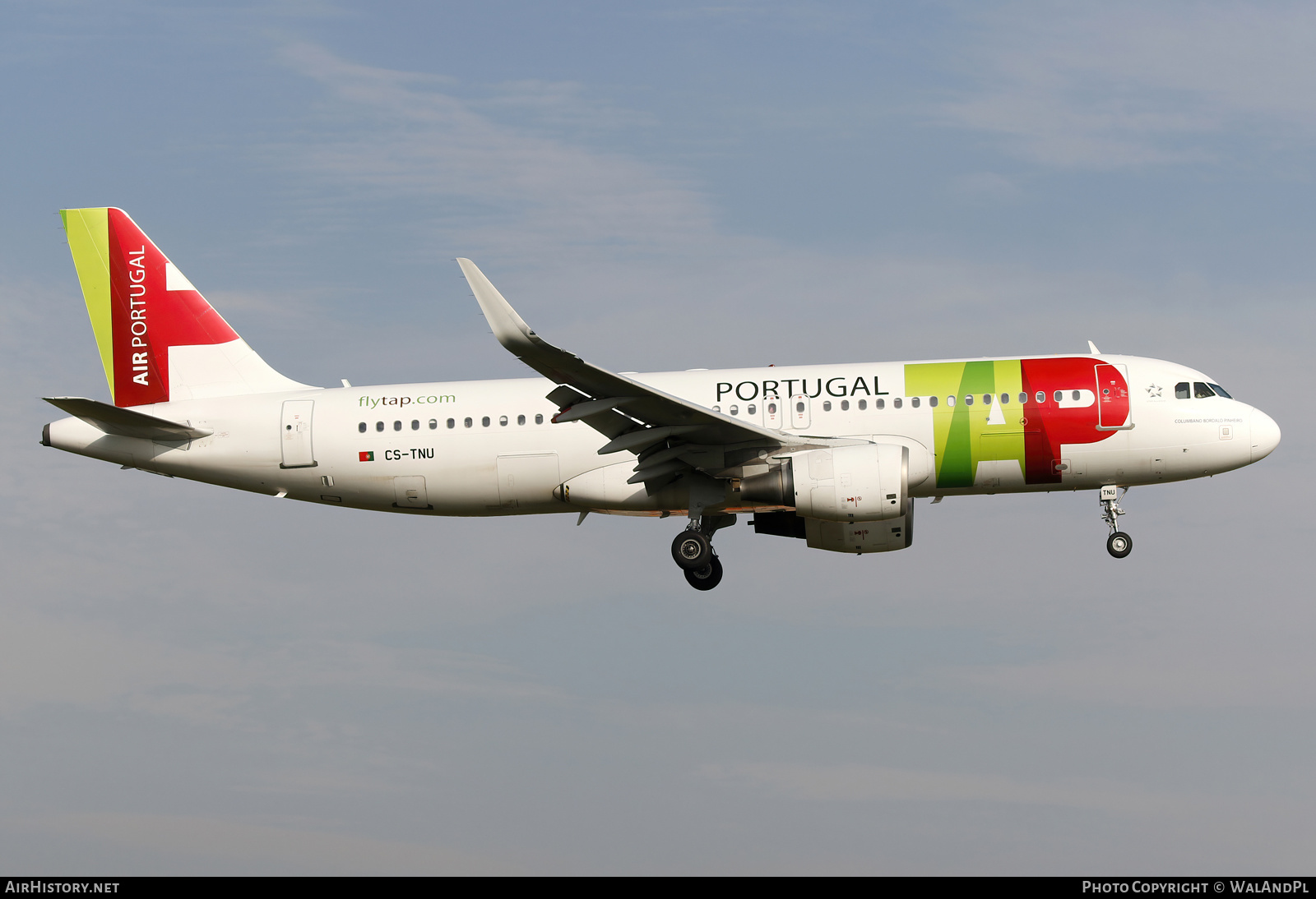 Aircraft Photo of CS-TNU | Airbus A320-214 | TAP Air Portugal | AirHistory.net #512738