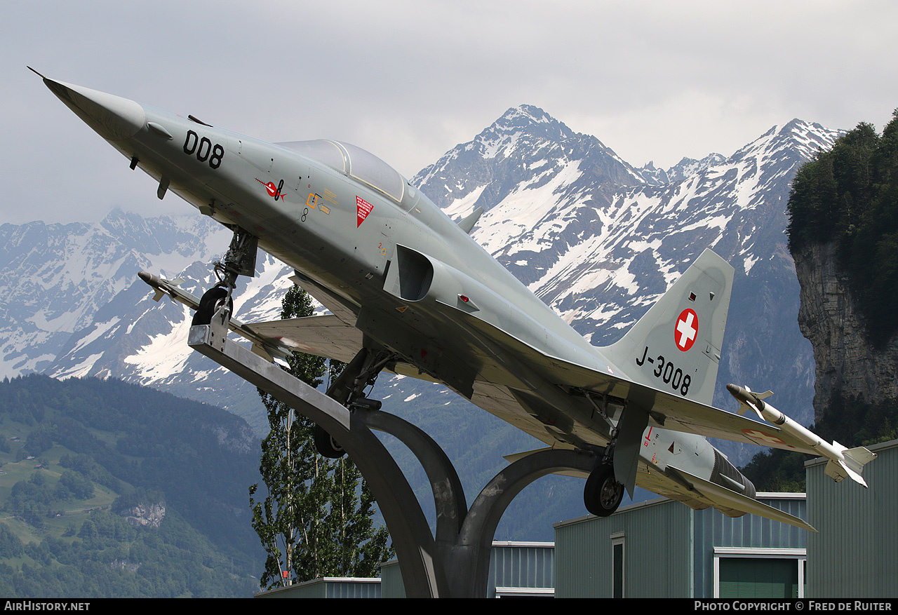 Aircraft Photo of J-3008 | Northrop F-5E Tiger II | Switzerland - Air Force | AirHistory.net #512746