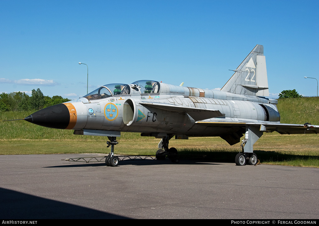 Aircraft Photo of 37800 | Saab Sk37 Viggen | Sweden - Air Force | AirHistory.net #512750