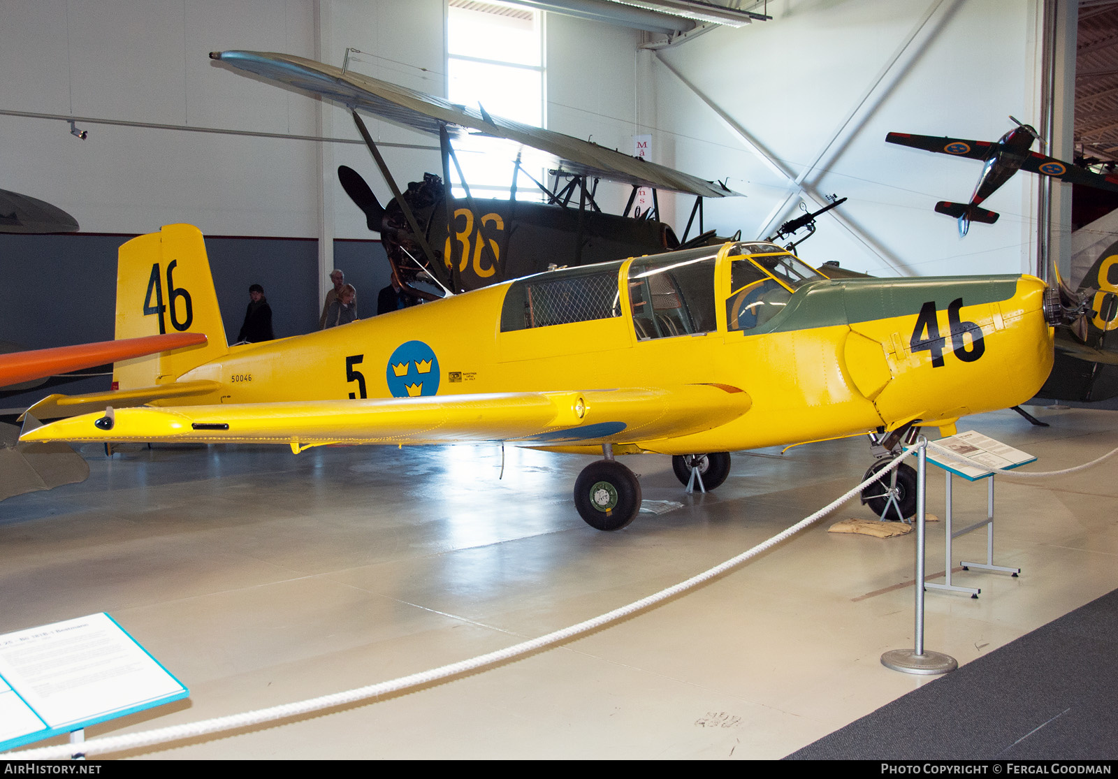 Aircraft Photo of 50046 | Saab Sk50B Safir (91B) | Sweden - Air Force | AirHistory.net #512757