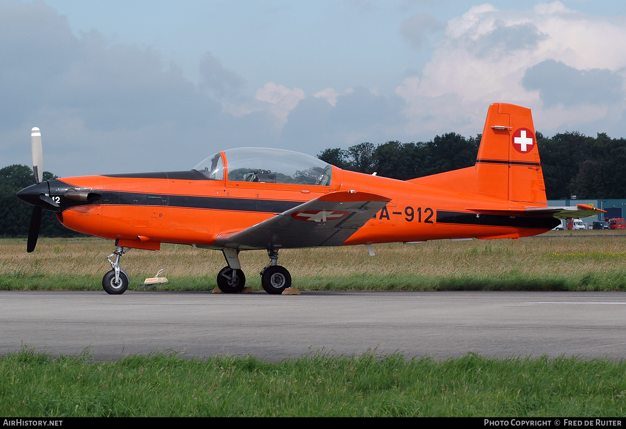 Aircraft Photo of A-912 | Pilatus NCPC-7 | Switzerland - Air Force | AirHistory.net #512758