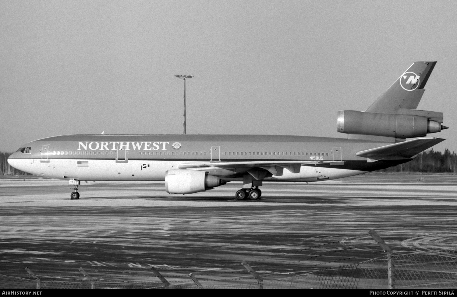 Aircraft Photo of N158US | McDonnell Douglas DC-10-40 | Northwest Airlines | AirHistory.net #512773