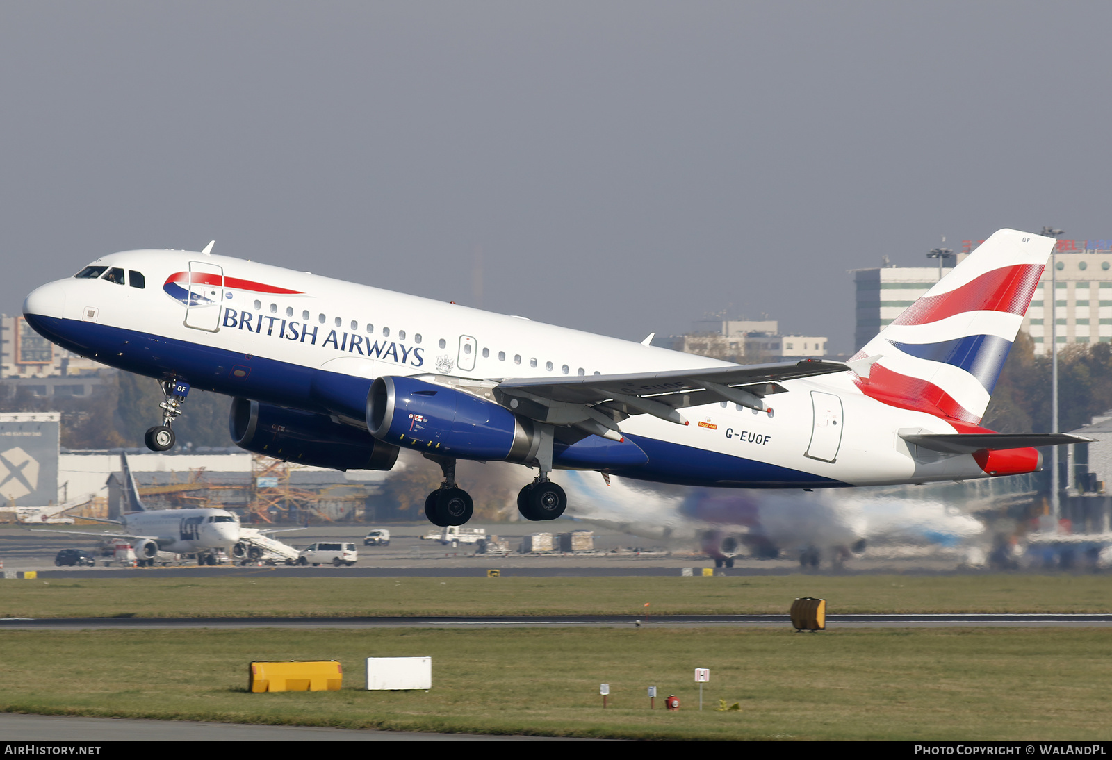 Aircraft Photo of G-EUOF | Airbus A319-131 | British Airways | AirHistory.net #512776