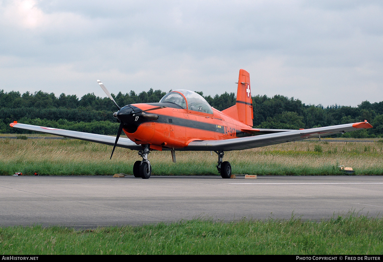 Aircraft Photo of A-917 | Pilatus PC-7 | Switzerland - Air Force | AirHistory.net #512784