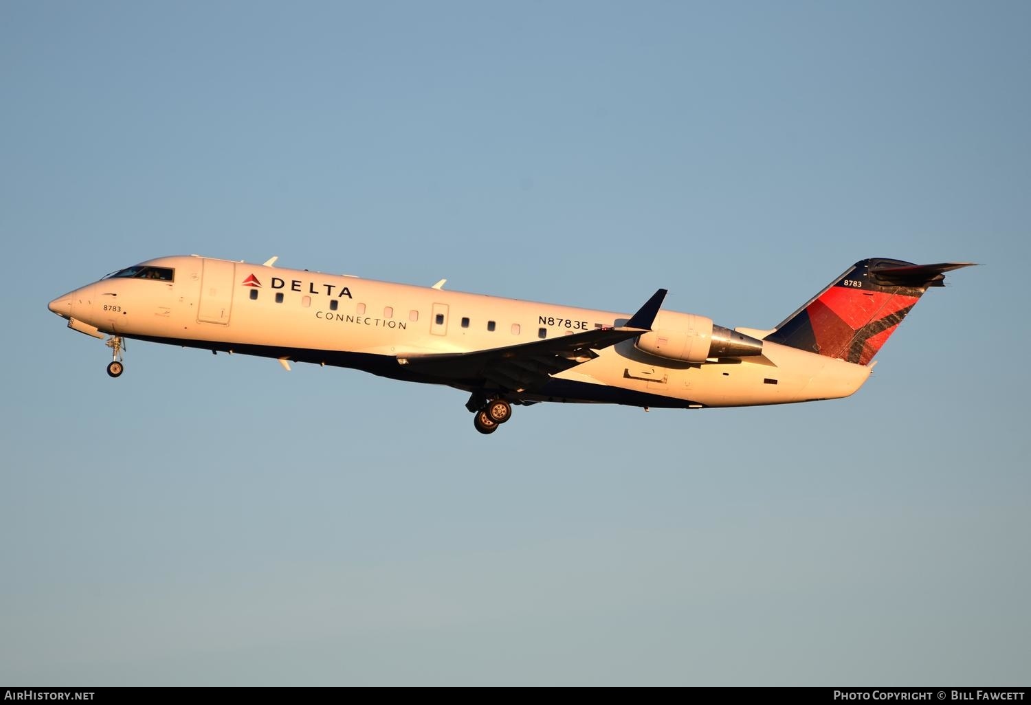 Aircraft Photo of N8783E | Bombardier CRJ-200LR (CL-600-2B19) | Delta Connection | AirHistory.net #512792
