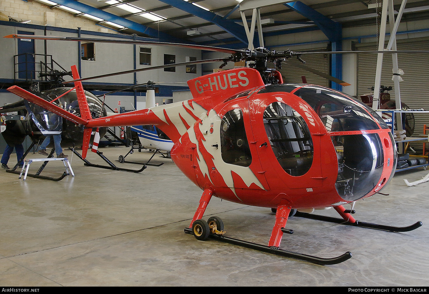 Aircraft Photo of G-HUES | Hughes 500C (369HS) | AirHistory.net #512797