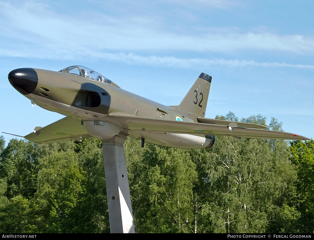 Aircraft Photo of 32507 | Saab J32E Lansen | Sweden - Air Force | AirHistory.net #512798