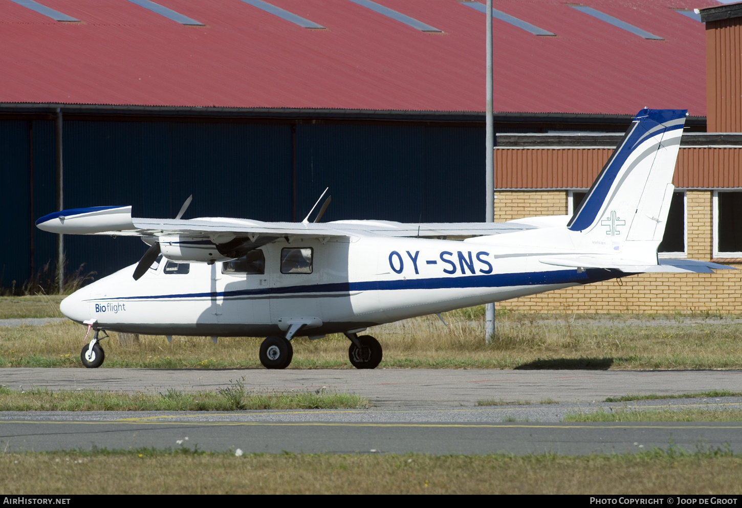 Aircraft Photo of OY-SNS | Vulcanair P-68C | Bioflight | AirHistory.net #512812
