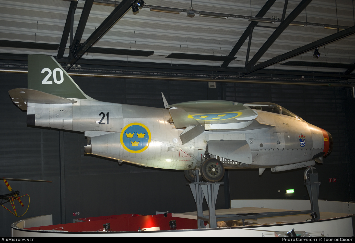 Aircraft Photo of 29970 | Saab S29C Tunnan | Sweden - Air Force | AirHistory.net #512821
