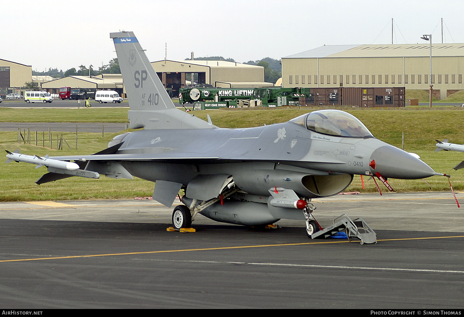 Aircraft Photo of 91-0410 / AF91-410 | General Dynamics F-16CM Fighting Falcon | USA - Air Force | AirHistory.net #512830