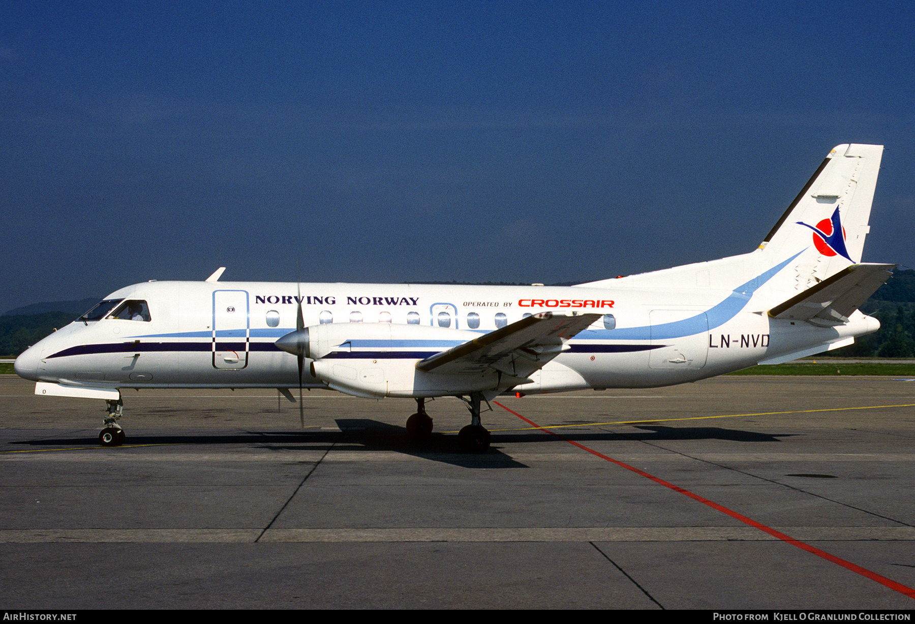 Aircraft Photo of LN-NVD | Saab 340A | Norving | AirHistory.net #512838